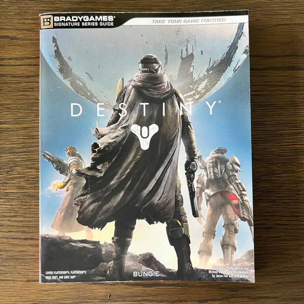 Destiny BradyGames Signature Series Strategy‎ Guide PS4 PS3 Xbox One 360 Bungie